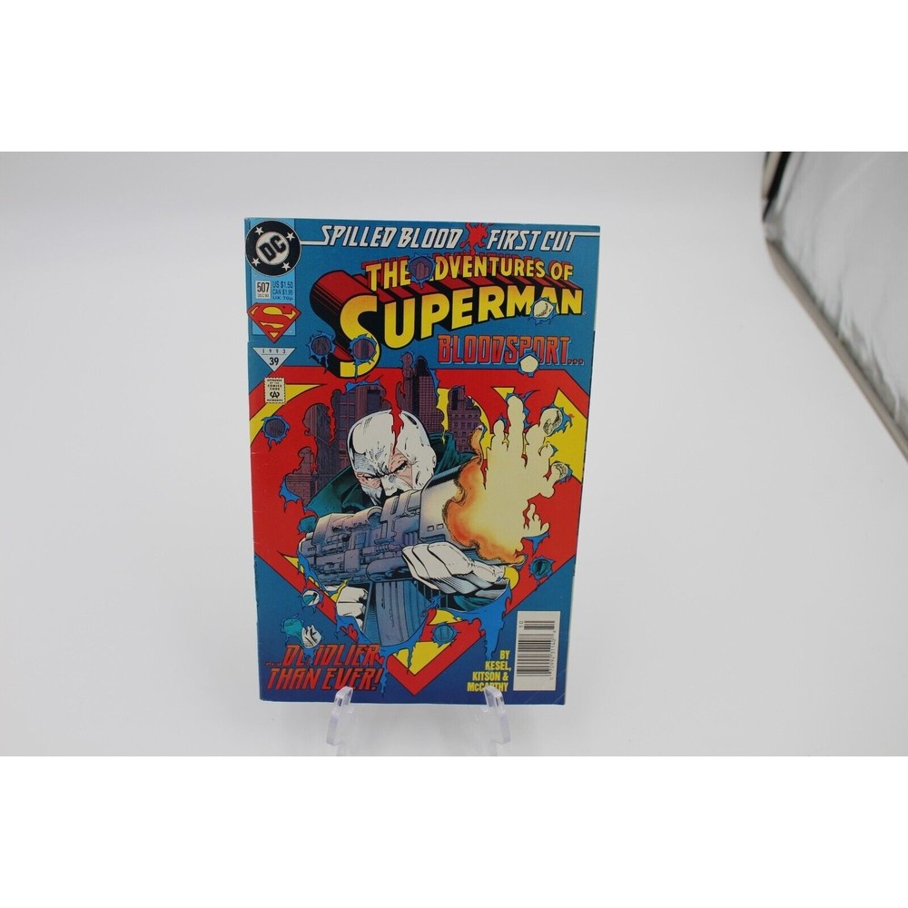 Adventures Of Superman Comic 507 Cover A First Print 1993 Karl Kesel Kitson DC .